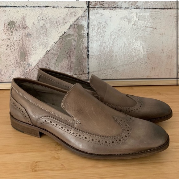 Rogue Men's Out Wingtip Slip-On Tan Size 11.5 - Picture 1 of 16